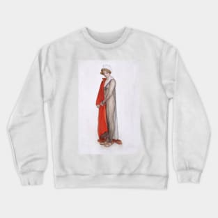 Rouge et Noir by Carl Larsson Crewneck Sweatshirt